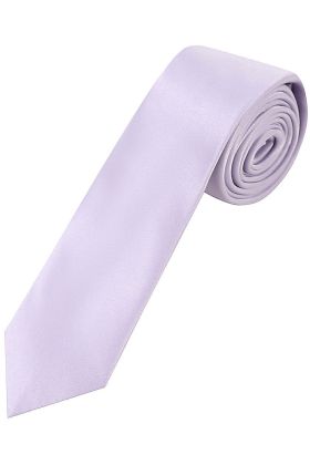 Plain Lilac satin classic mens tie 