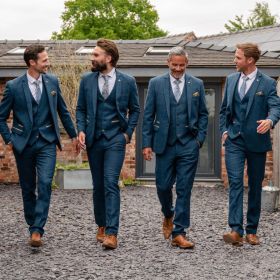 Need wedding suits but can't make it to our store?

Whether you live too far away or you prefer the comfort of your own home you can still have the perfect suit from Jenson Samuel.

With our dedicated fittings team on-hand we can advise you on sizes & styles over the phone and then ship the suits directly to you and your groomsmen. We offer free next-day delivery throughout & easy exchanges make the process as smooth as possible for you and your groom's party.

Get in touch with our team today at at weddings@jsshirts.co.uk or call us on 01274 947141 👞💍